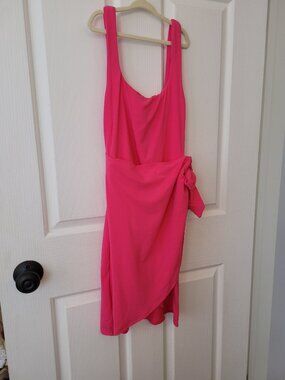 Aritzia Wilfred Tank Dress Faux Wrap